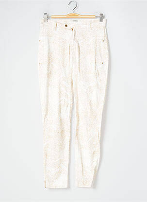 Pantalon slim alb EVA KAYAN femeie