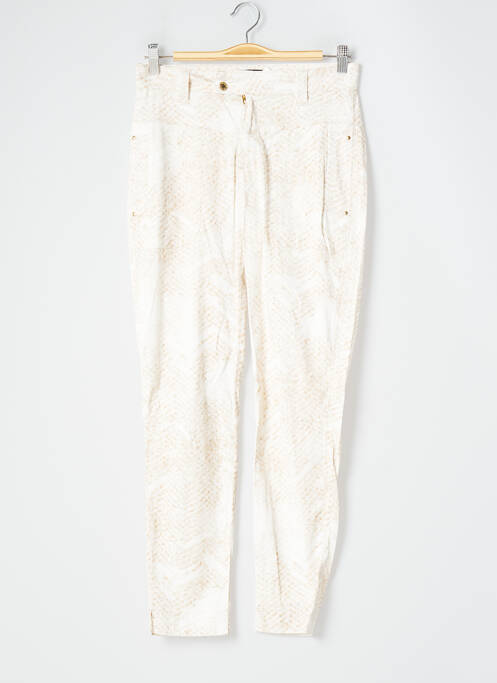 Pantalon slim alb EVA KAYAN femeie