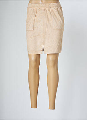 Fustă scurtă bej SPARKZ femeie