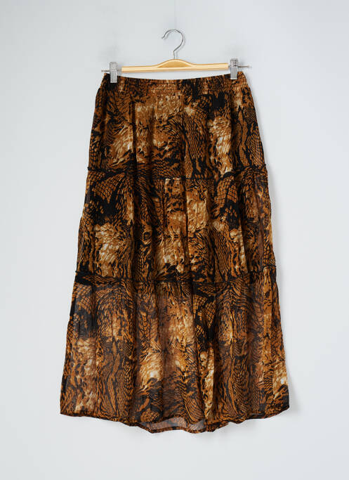 Fustă midi maro SPARKZ femeie