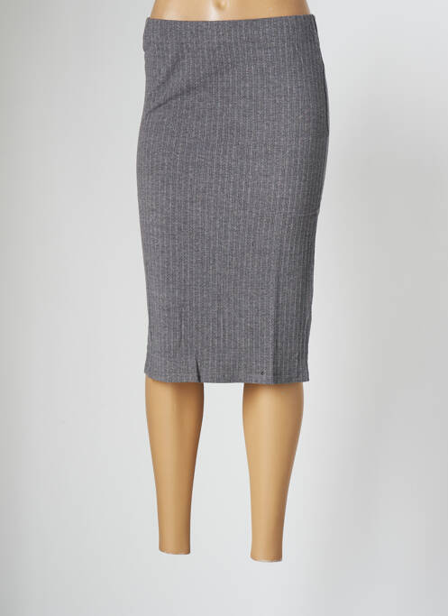 Fustă midi gri SPARKZ femeie