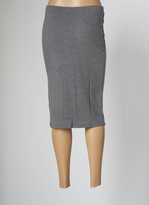 Fustă midi gri SPARKZ femeie