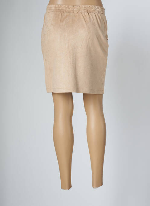 Fustă scurtă bej SPARKZ femeie