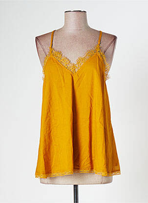 Top galben SCHOOL RAG femeie