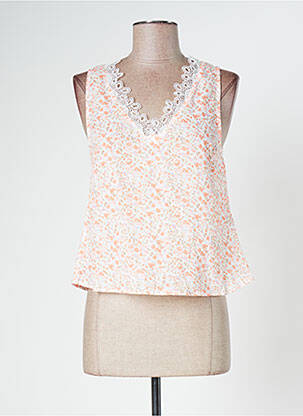 Top portocaliu MOLLY BRACKEN femeie