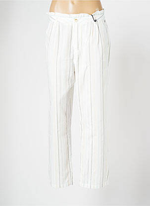 Pantalon drept alb FREEMAN T.PORTER femeie