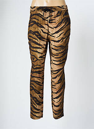 Pantalon drept maro SCHOOL RAG femeie