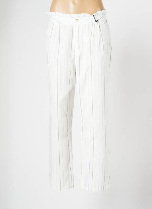 Pantalon drept alb FREEMAN T.PORTER femeie