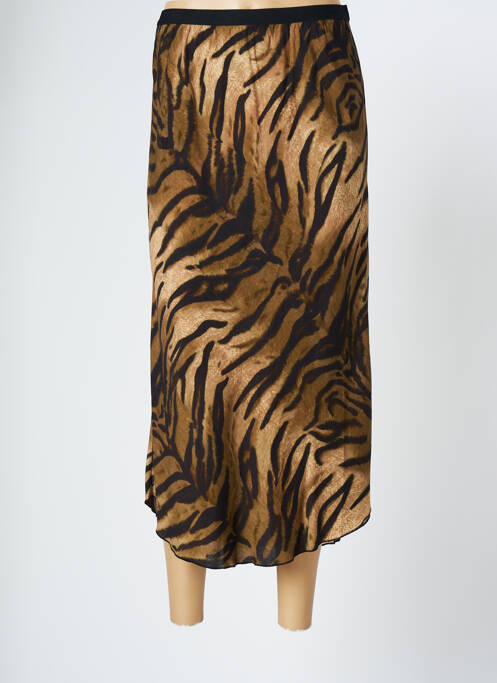 Fustă lungă maro SCHOOL RAG femeie