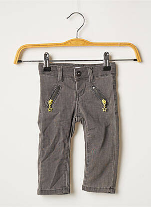 Blugi cu croială slim gri 3 POMMES fată