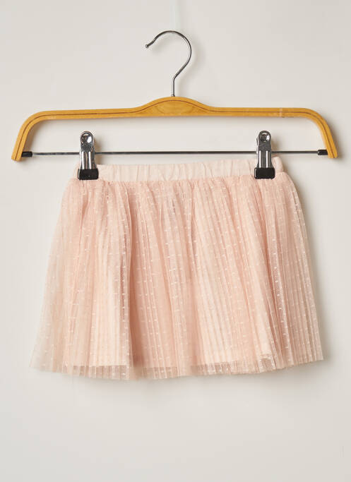 Fustă midi roz 3 POMMES fată