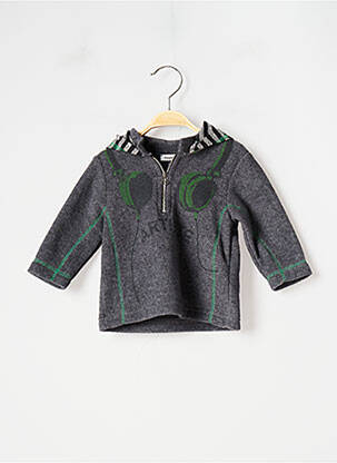 Hanorac cu glugă gri 3 POMMES băiat