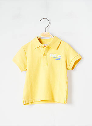 Polo galben 3 POMMES băiat