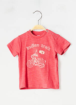 Tricou roșu 3 POMMES băiat