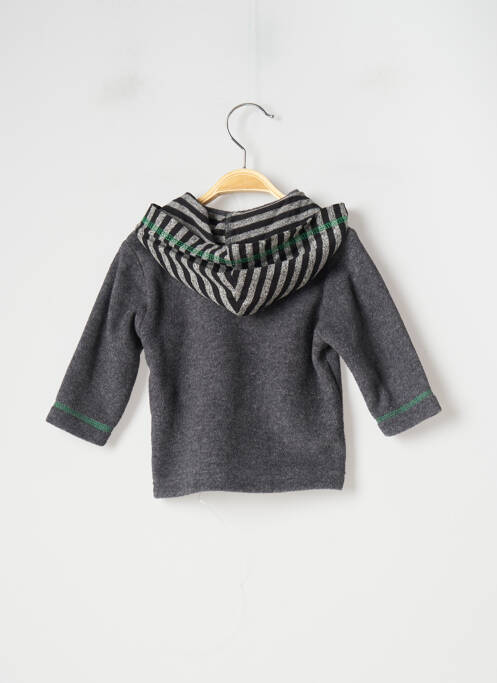 Hanorac cu glugă gri 3 POMMES băiat