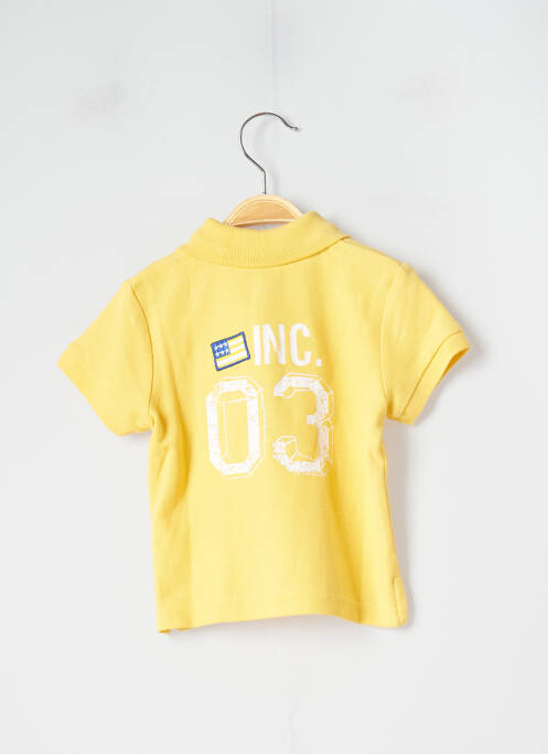 Polo galben 3 POMMES băiat