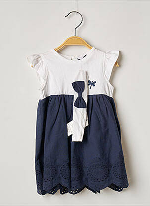 Rochie midi albastru 3 POMMES fată