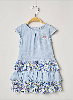 Rochie midi albastru 3 POMMES fată