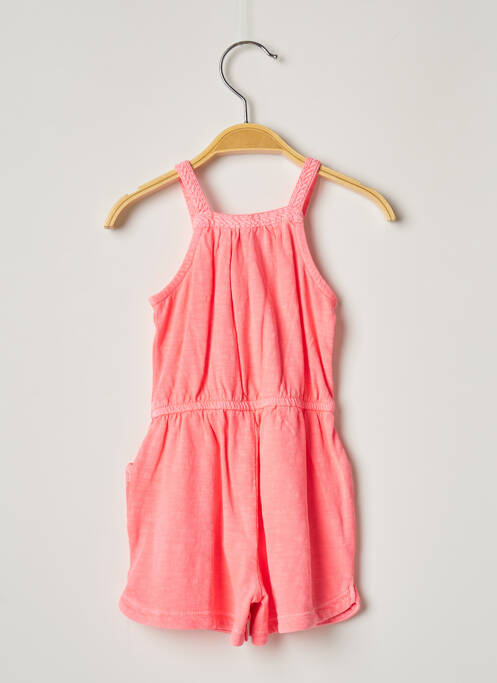 Salopetă scurtă roz 3 POMMES fată