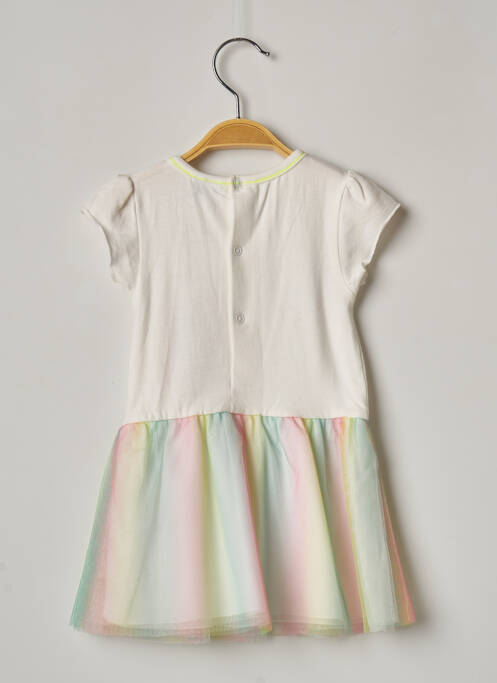 Rochie midi alb 3 POMMES fată