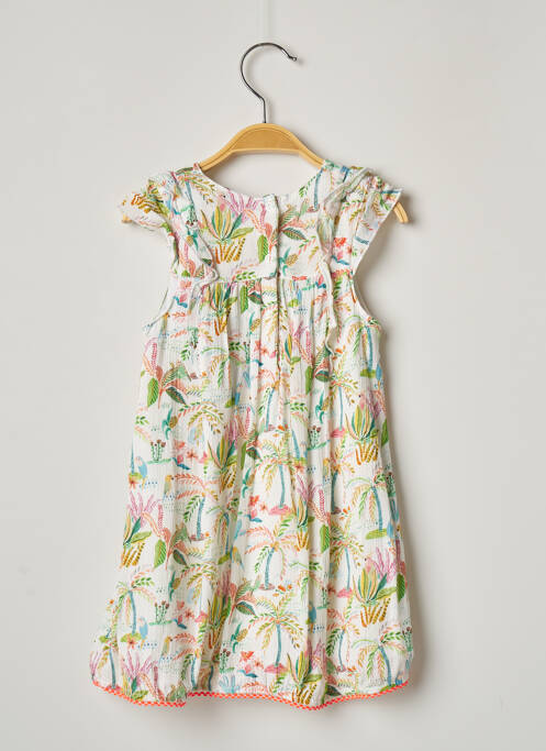 Rochie midi alb 3 POMMES fată