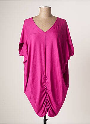 Rochie scurtă roz KEDUA femeie