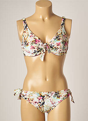 Costum de baie din două piese verde GENIUS femeie