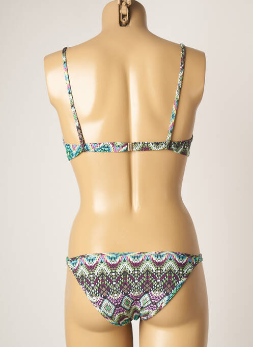 Costum de baie din două piese verde GENIUS femeie