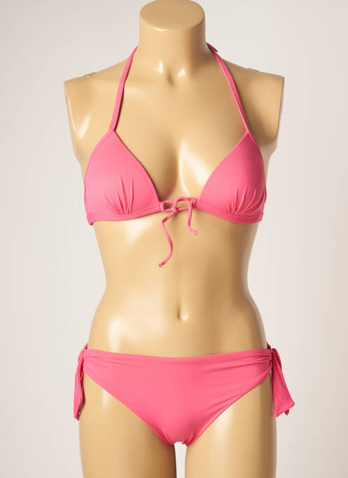 Costum de baie din două piese roz GENIUS femeie