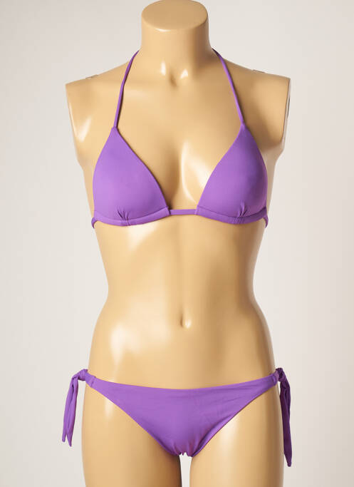 Costum de baie din două piese violet GENIUS femeie