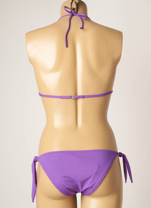 Costum de baie din două piese violet GENIUS femeie