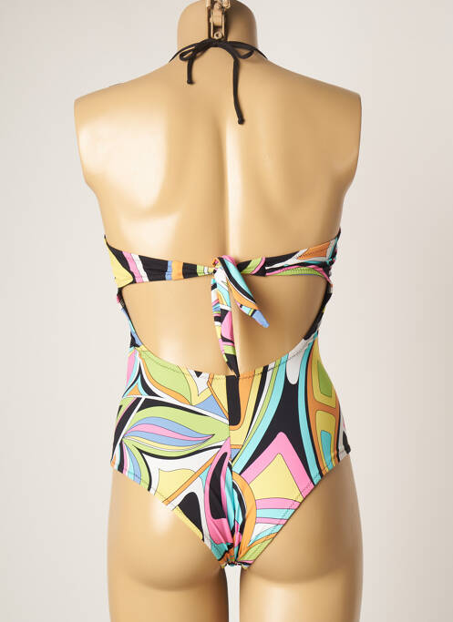 Costum de baie dintr-o singură piesă negru GENIUS femeie