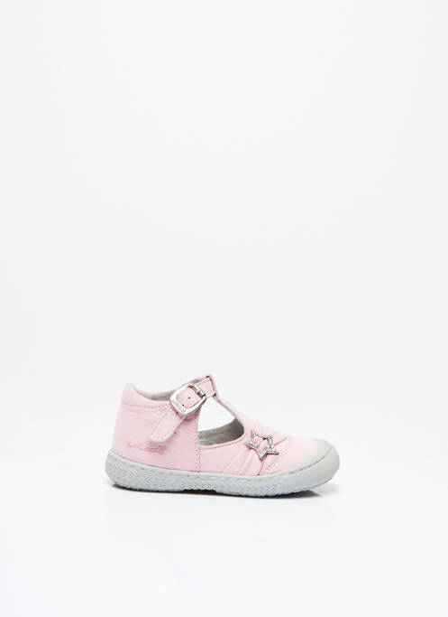 Sandale/Pantofi decupați roz MOD8 fată