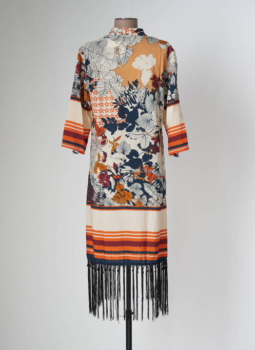 Rochie midi portocaliu SOVOGUE femeie