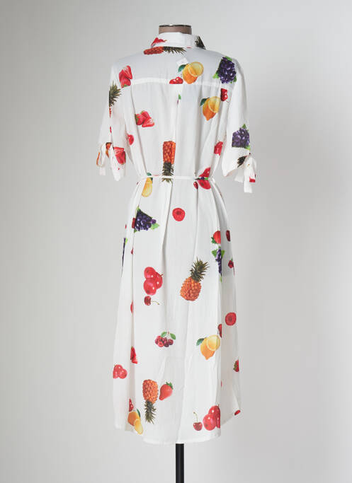 Rochie midi alb SOVOGUE femeie