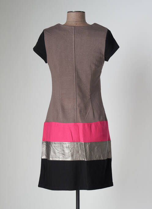 Rochie scurtă gri MISS CAPTAIN femeie