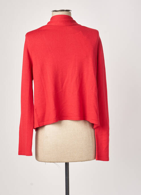 Vestă cu mâneci lungi roșu MONTAGUT femeie