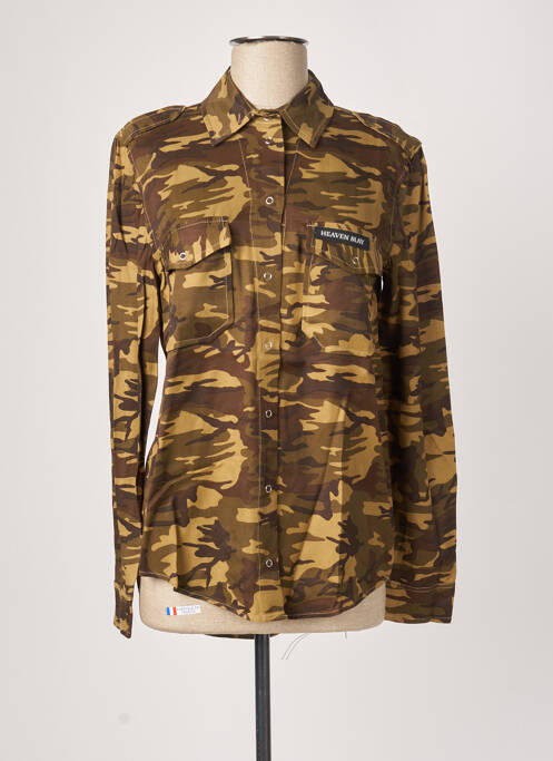 Cămașă verde HEAVEN MAY femeie