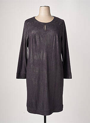 Rochie midi mâneci lungi mâneci lungi negru FRED SABATIER femeie