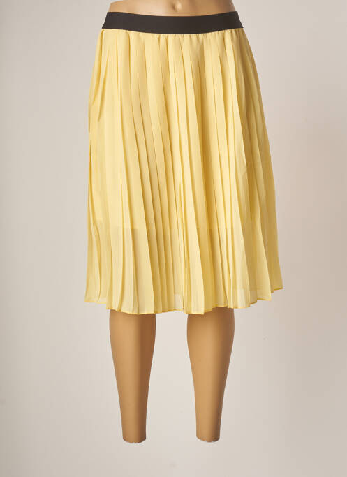 Fustă midi galben SPARKZ femeie