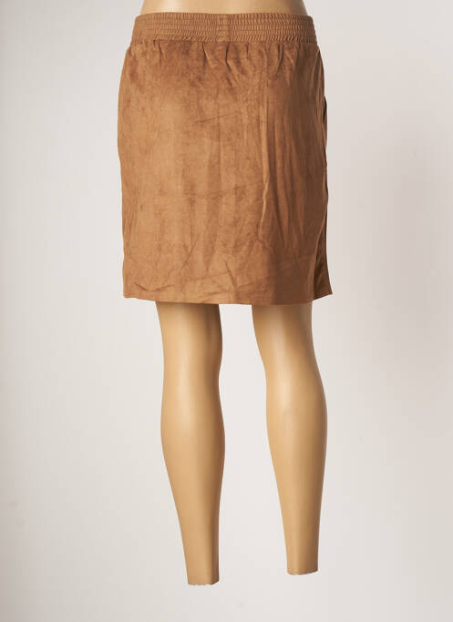 Fustă scurtă maro SPARKZ femeie