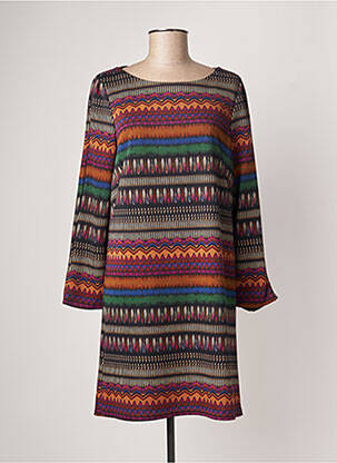 Rochie scurtă mâneci lungi mâneci lungi negru JANIS & JOHN femeie