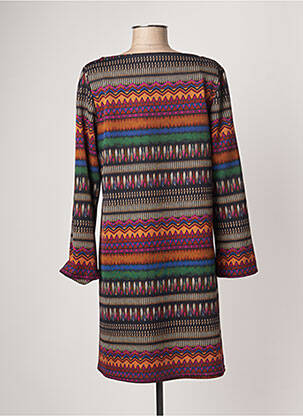 Rochie scurtă mâneci lungi mâneci lungi negru JANIS & JOHN femeie