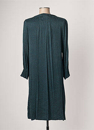 Rochie midi croială fluidă mâneci lungi verde GERARD DAREL femeie