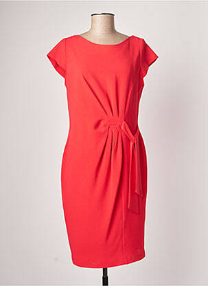 Rochie midi roșu SASSIA femeie