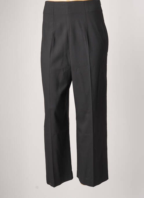 Pantalon larg negru IDANO femeie