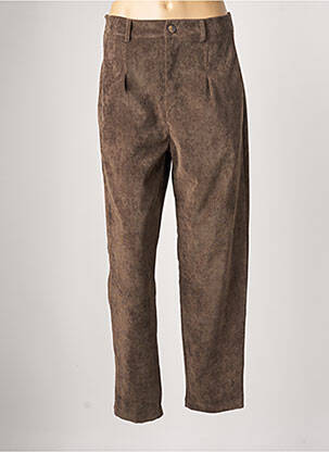 Pantalon drept elasticitate mărime normală maro STUDIO PARISIEN femeie