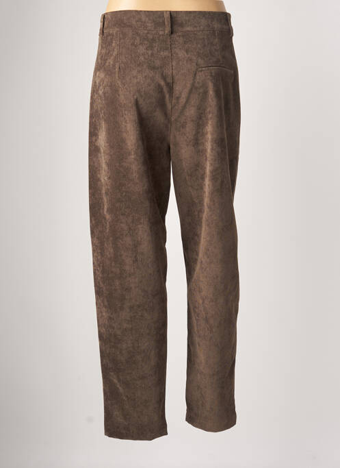 Pantalon drept maro STUDIO PARISIEN femeie