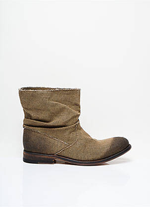 Botine/ghete toc mic toc plat până la 3 cm maro ATELIER VOISIN femeie