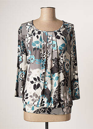 Tricou gri FRANK WALDER femeie